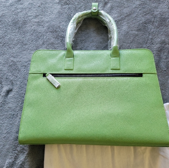 NWT Yinuo Sea Green laptop bag - Picture 6 of 9
